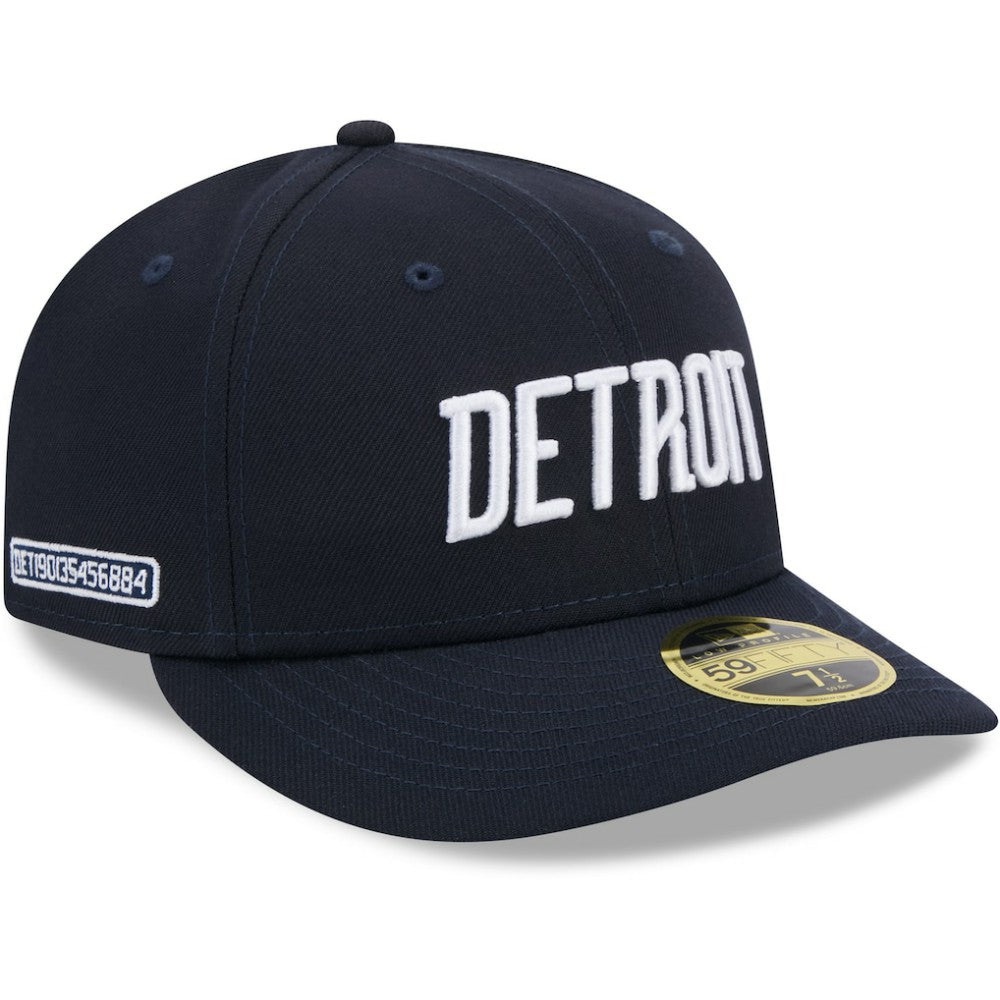 Detroit Tigers 2024 City Connect Low Profile 59FIFTY Fitted Hat - Navy | New Era