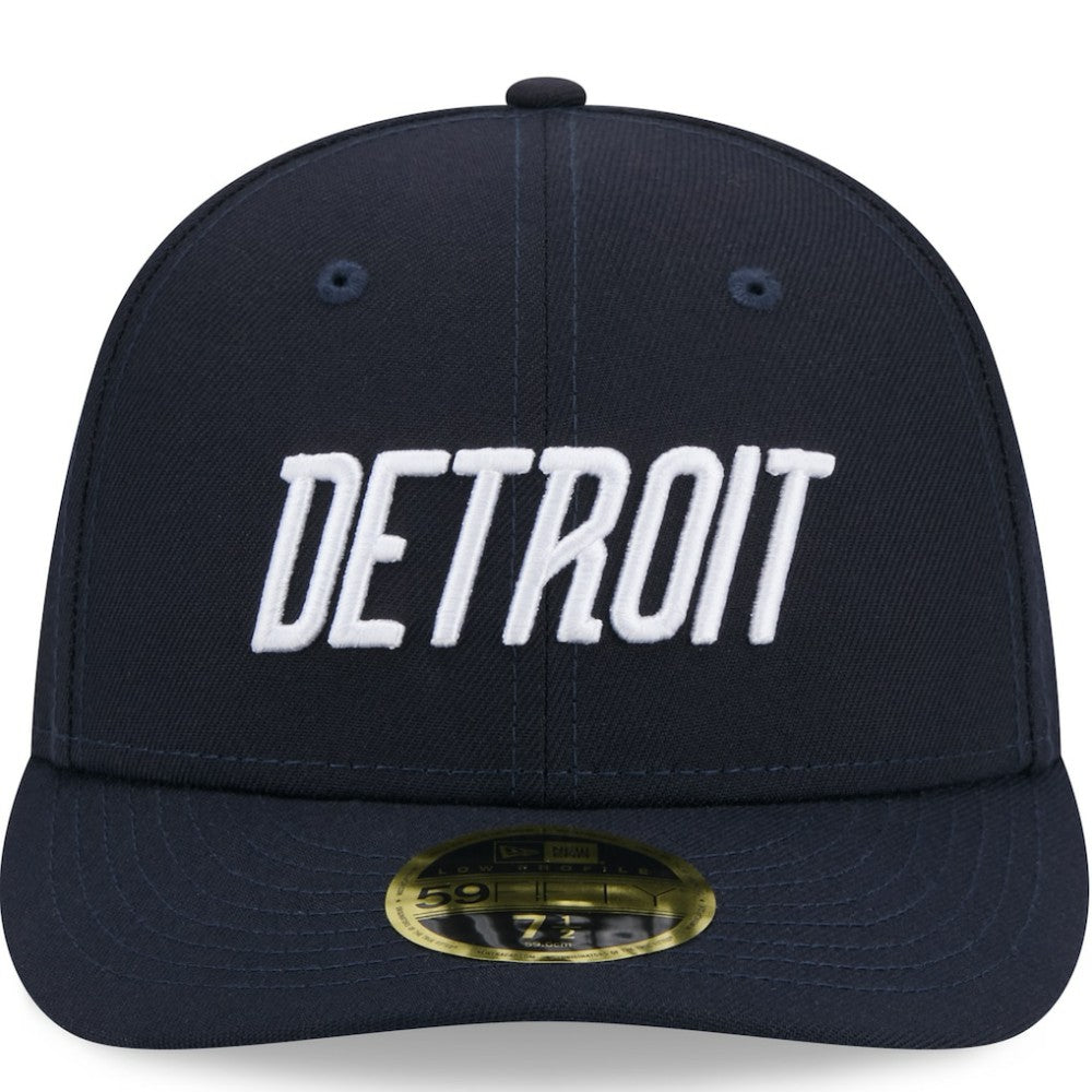 Detroit Tigers 2024 City Connect Low Profile 59FIFTY Fitted Hat - Navy | New Era