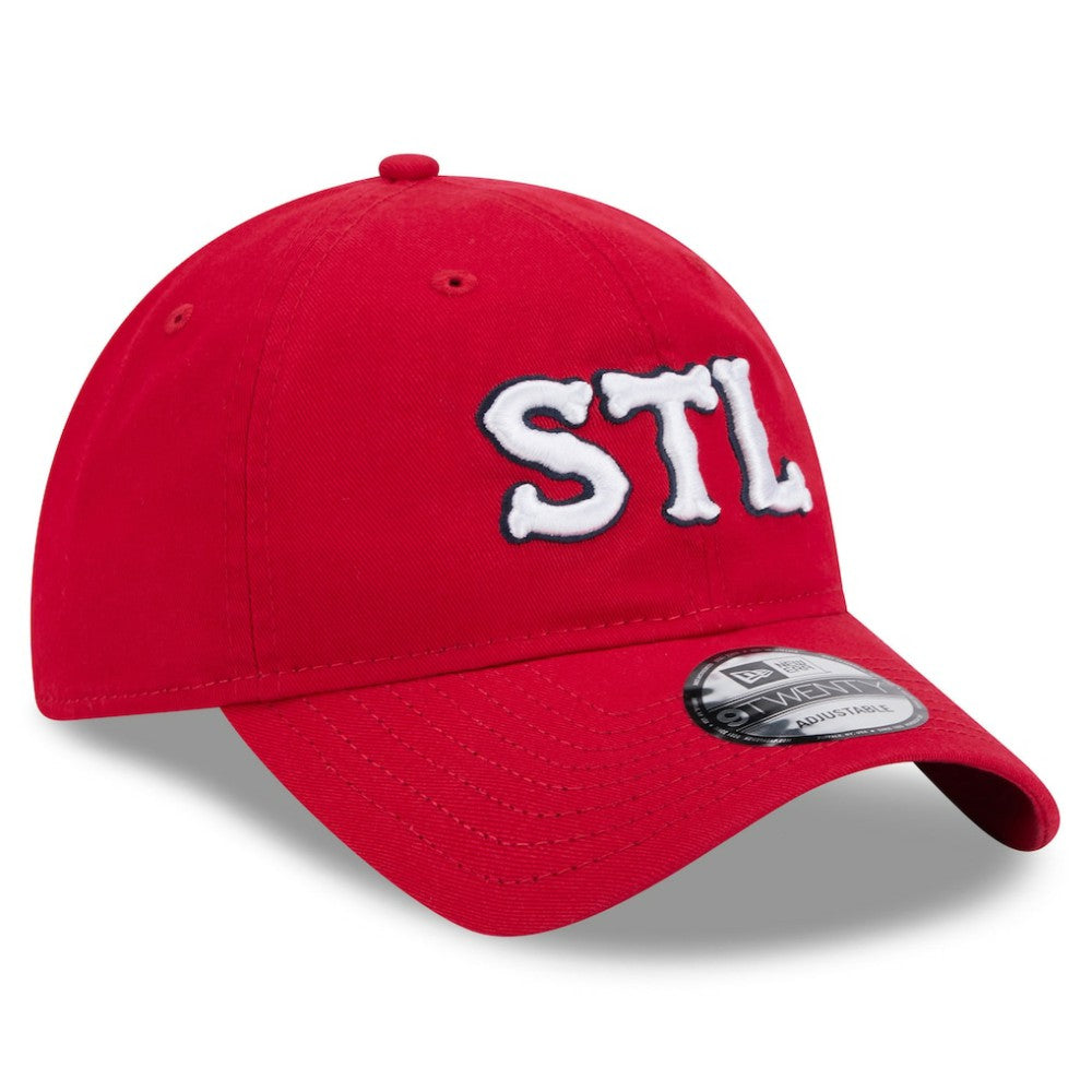 St. Louis Cardinals 2024 City Connect 9TWENTY Adjustable Hat - Red | New Era