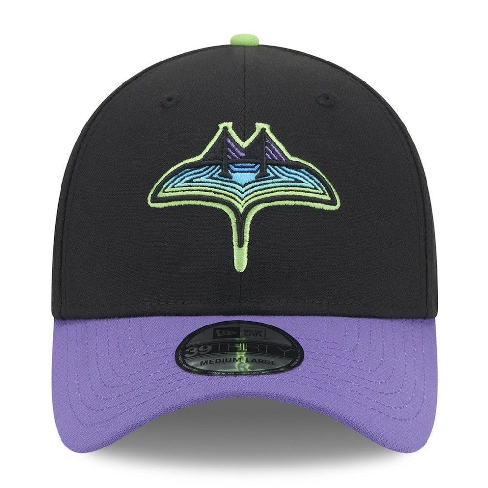 Tampa Bay Rays 2023 City Connect 39THIRTY Flex Hat - Black | New Era