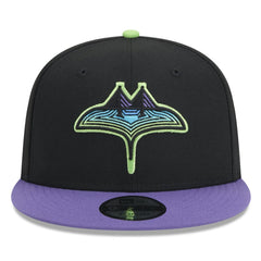 Tampa Bay Rays 2024 City Connect 9FIFTY Snapback Hat - Black | New Era