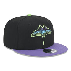 Tampa Bay Rays 2024 City Connect 9FIFTY Snapback Hat - Black | New Era