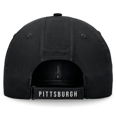 Pittsburgh Penguins Fanatics Front Office Ripstop Adjustable Hat Black