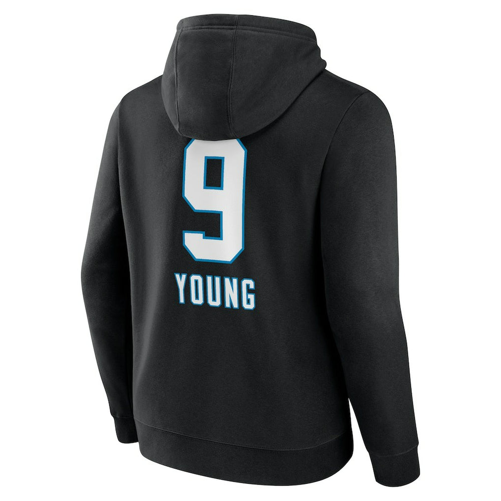 Bryce Young Carolina Panthers Team Wordmark Name & Number Pullover Hoodie - Black outlet
