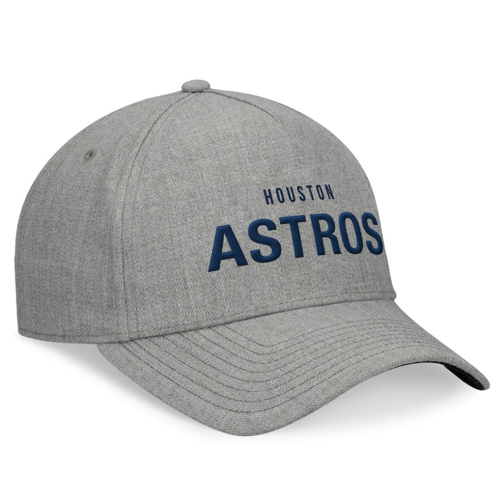 Houston Astros Elements A-Frame Structured Adjustable Hat - Heather Gray