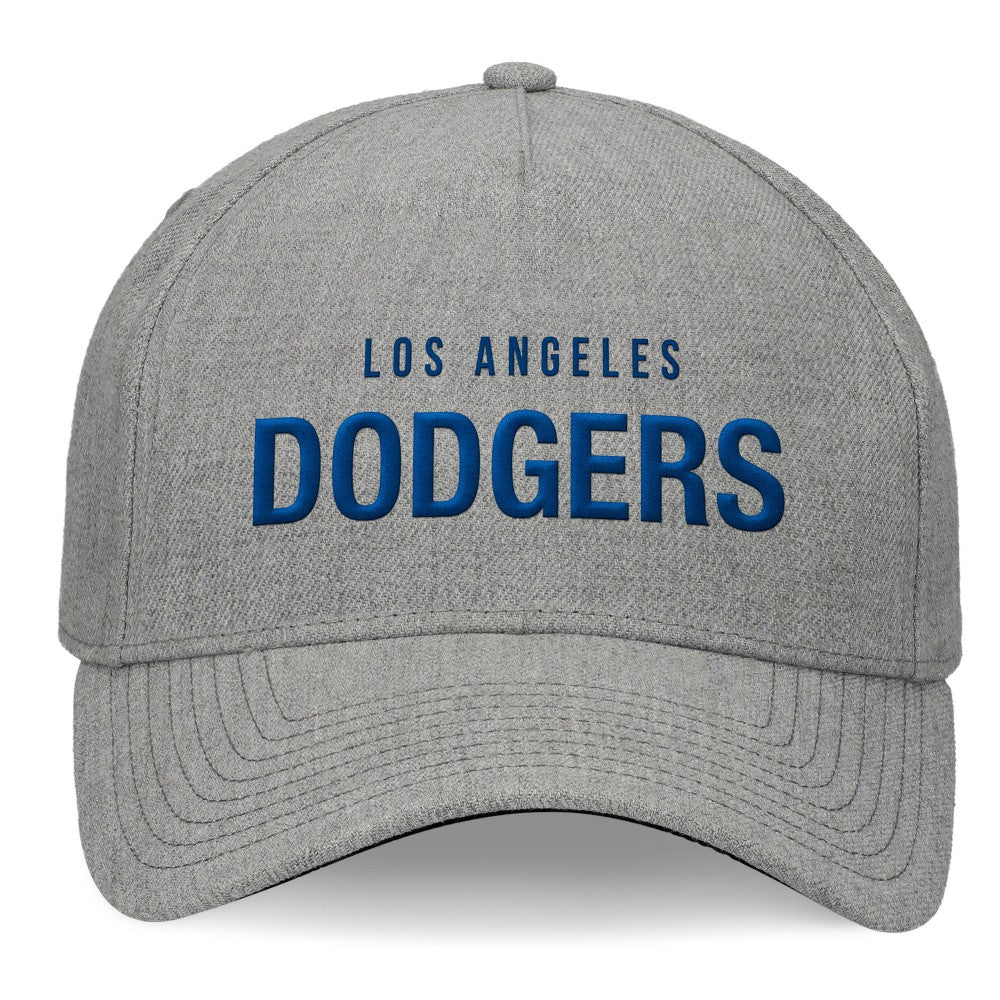 Los Angeles Dodgers Elements A-Frame Structured Adjustable Hat - Heather Gray