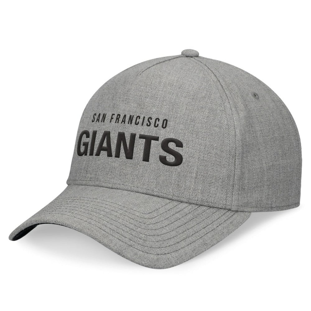 San Francisco Giants Elements A-Frame Structured Adjustable Hat - Heather Gray