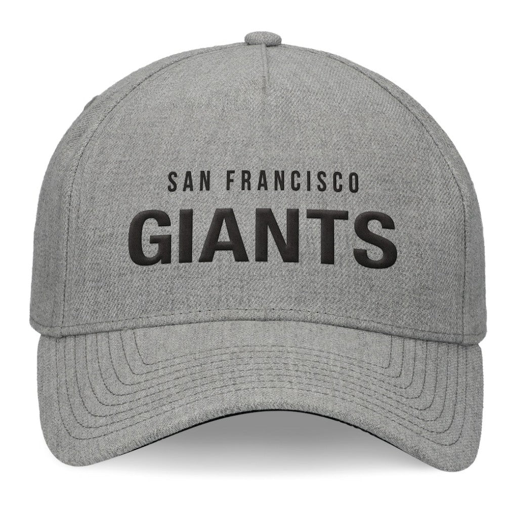 San Francisco Giants Elements A-Frame Structured Adjustable Hat - Heather Gray