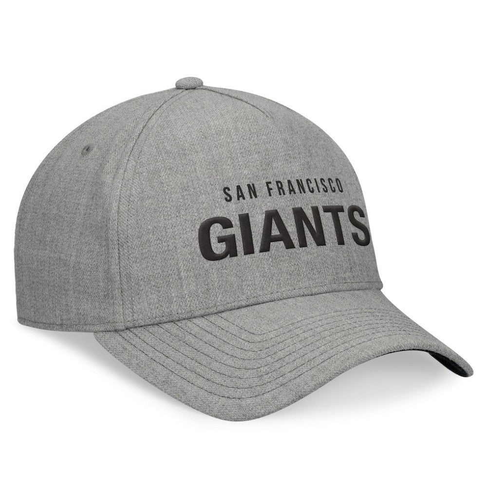 San Francisco Giants Elements A-Frame Structured Adjustable Hat - Heather Gray