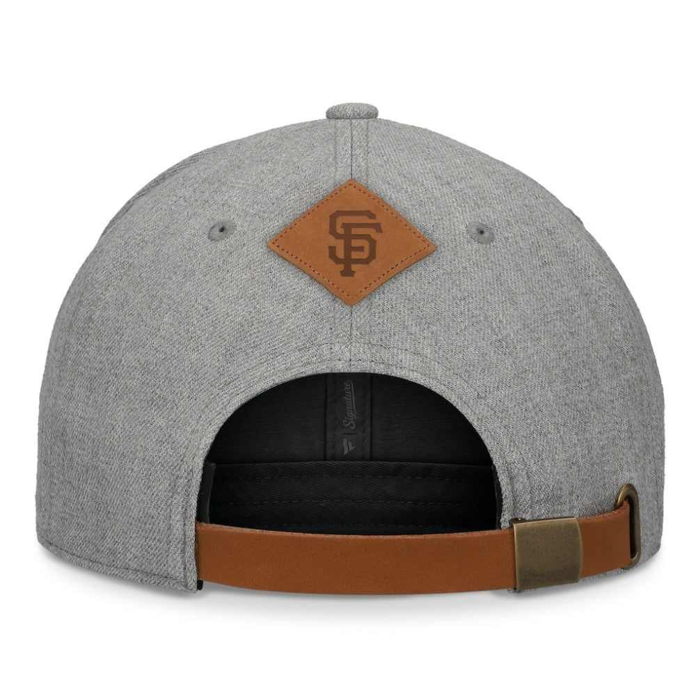 San Francisco Giants Elements A-Frame Structured Adjustable Hat - Heather Gray