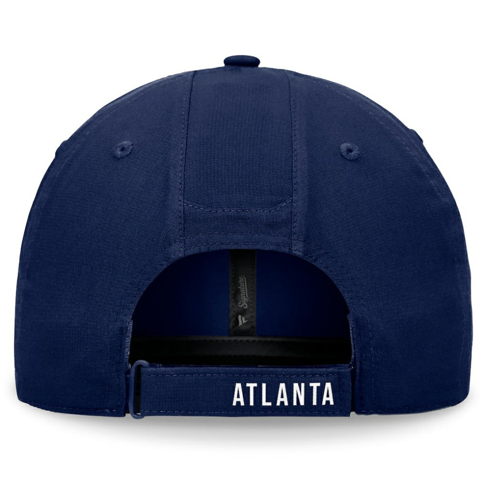 Atlanta Braves Front Office Ripstop Unstructured Adjustable Hat - Navy