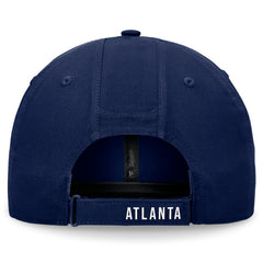 Atlanta Braves Front Office Ripstop Unstructured Adjustable Hat - Navy