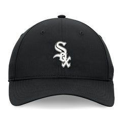 Chicago White Sox Front Office Ripstop Unstructured Adjustable Hat - Black