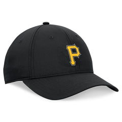 Pittsburgh Pirates Front Office Ripstop Unstructured Adjustable Hat - Black