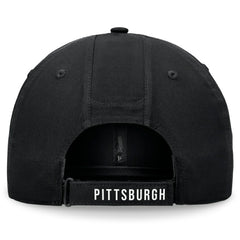 Pittsburgh Pirates Front Office Ripstop Unstructured Adjustable Hat - Black