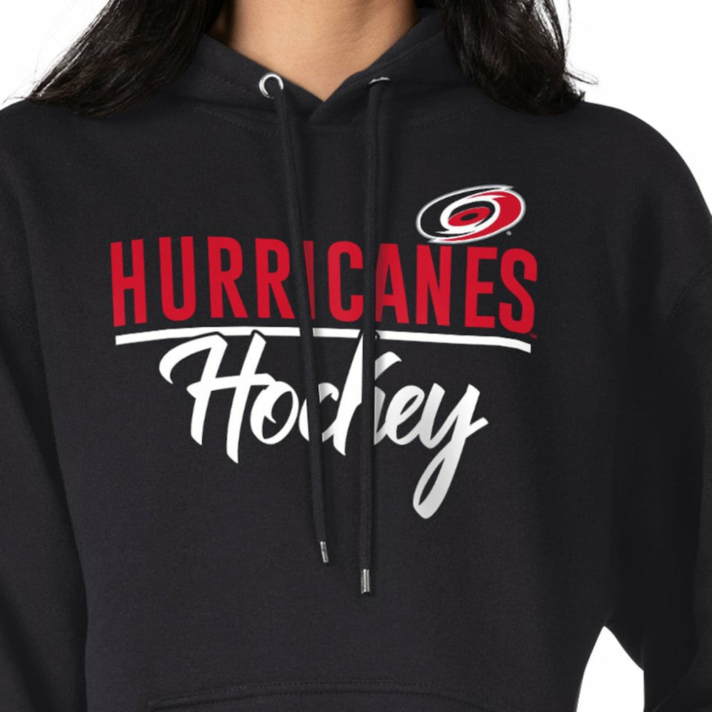 Carolina Hurricanes G-III 4Her by Carl Banks Women's Team Sport Tri-Blend Fleece Hoodie Black