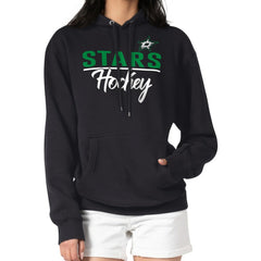 Dallas Stars G-III 4Her by Carl Banks Women's Team Sport Tri-Blend Fleece Hoodie Black