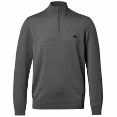 New York Jets Charles Tyrwhitt Merino Quarter-Zip Pullover Sweater - Gray online