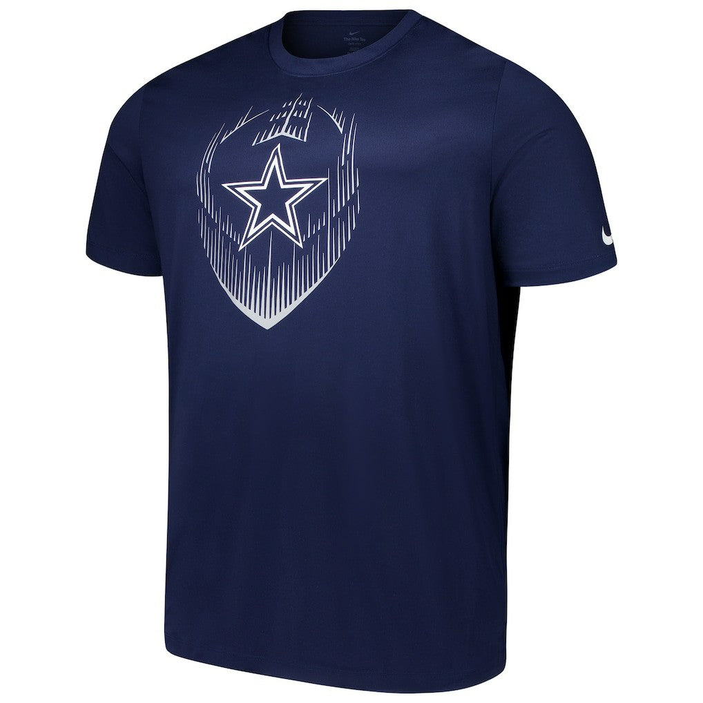 Dallas Cowboys Big & Tall Blitz Legend Icon T-Shirt - Navy | Nike cheap