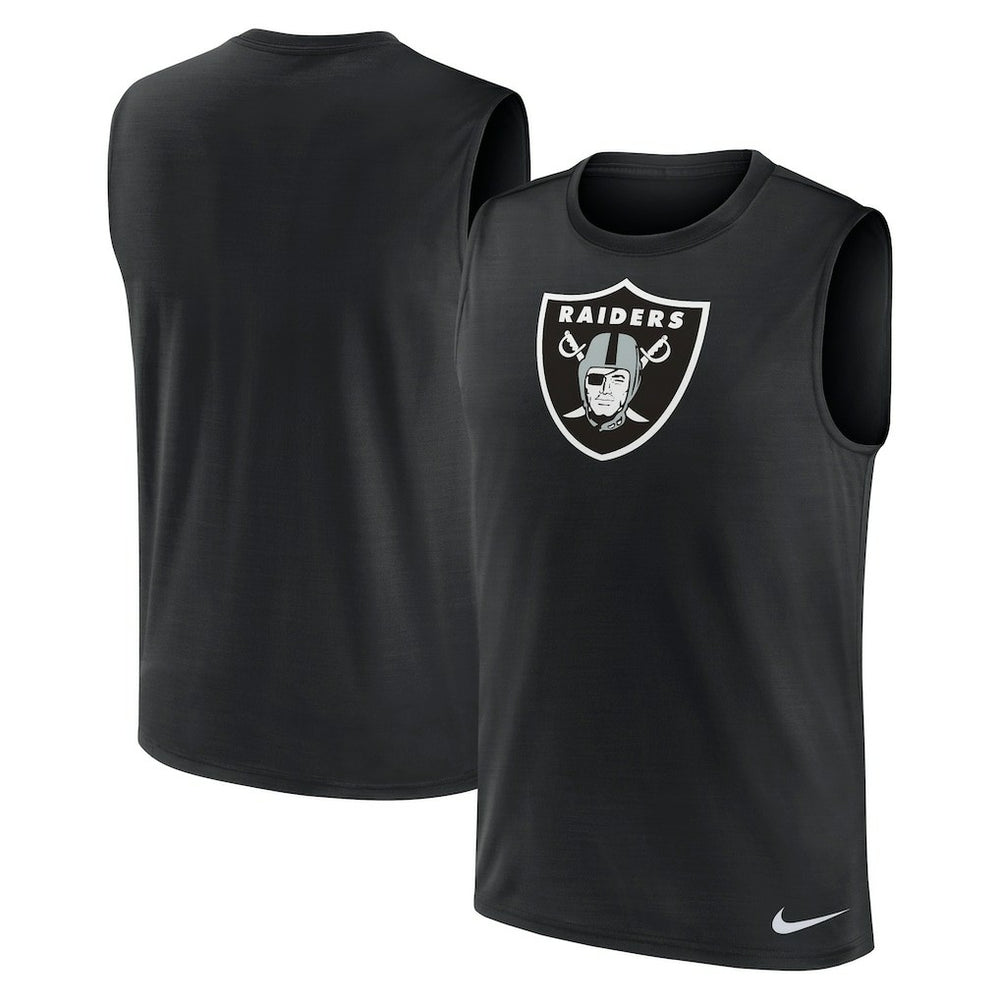 Las Vegas Raiders Blitz Legend Dri-FIT Muscle Tank Top - Black | Nike on sale