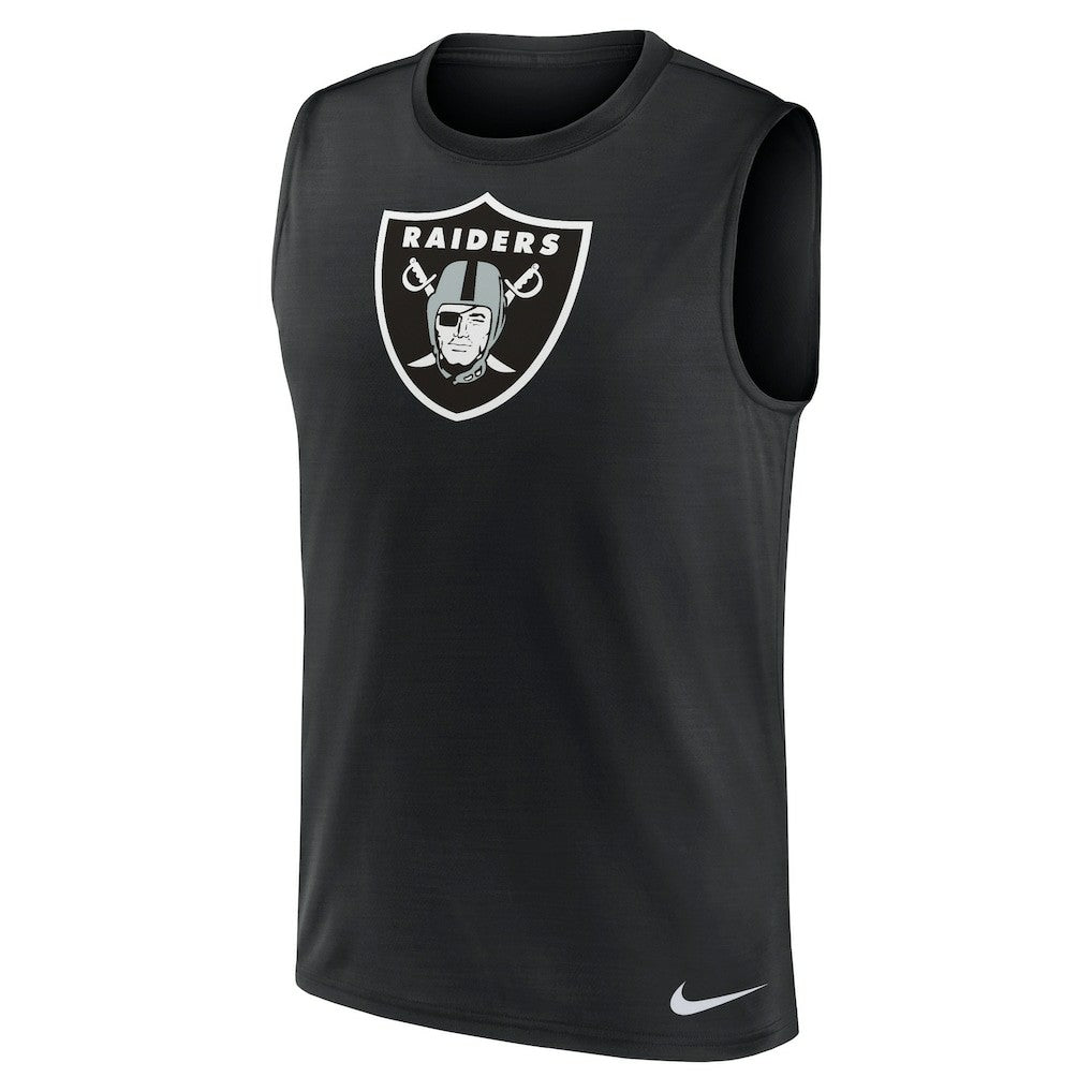 Las Vegas Raiders Blitz Legend Dri-FIT Muscle Tank Top - Black | Nike on sale