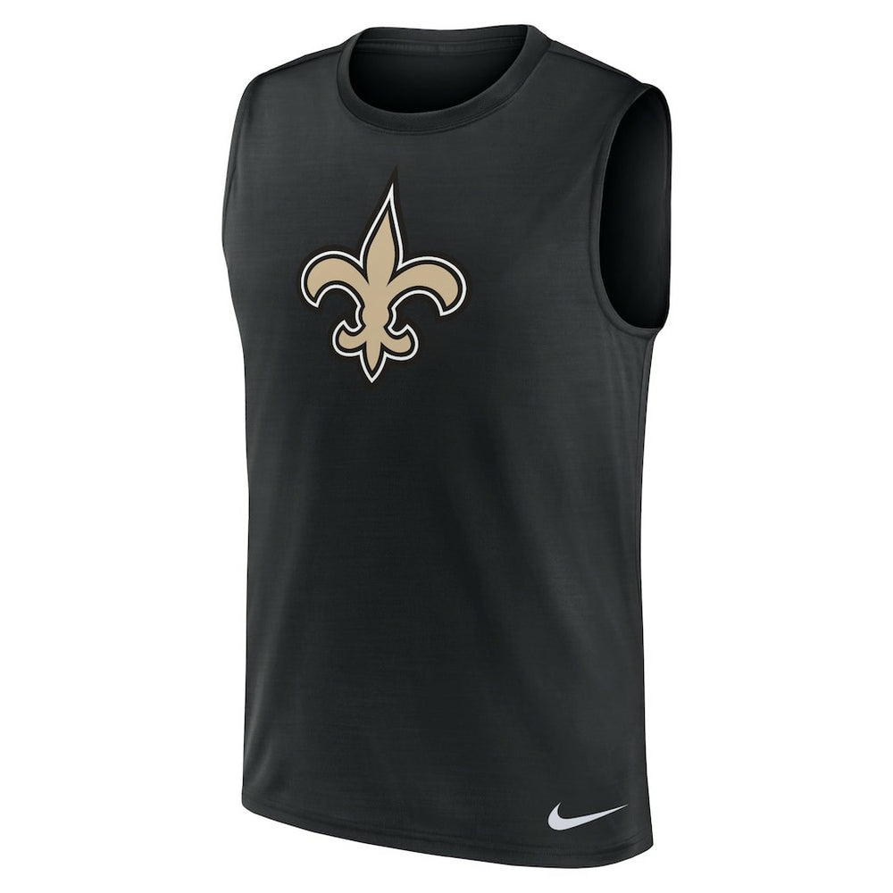 New Orleans Saints Blitz Legend Dri-FIT Muscle Tank Top - Black | Nike for sale