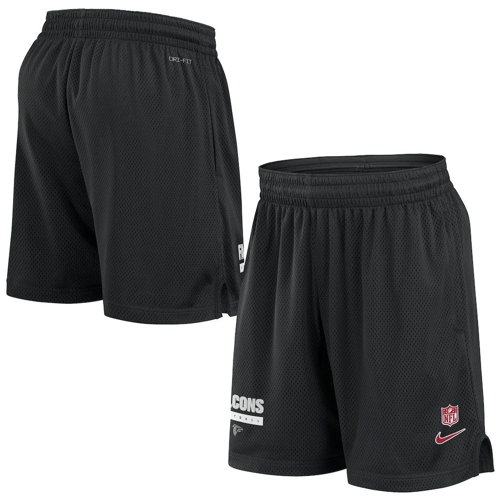 Atlanta Falcons 2024 Sideline Performance Mesh Shorts - Black | Nike for sale