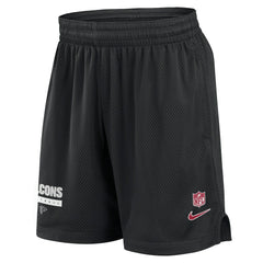 Atlanta Falcons 2024 Sideline Performance Mesh Shorts - Black | Nike for sale