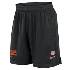 Cincinnati Bengals 2024 Sideline Performance Mesh Shorts - Black | Nike for sale