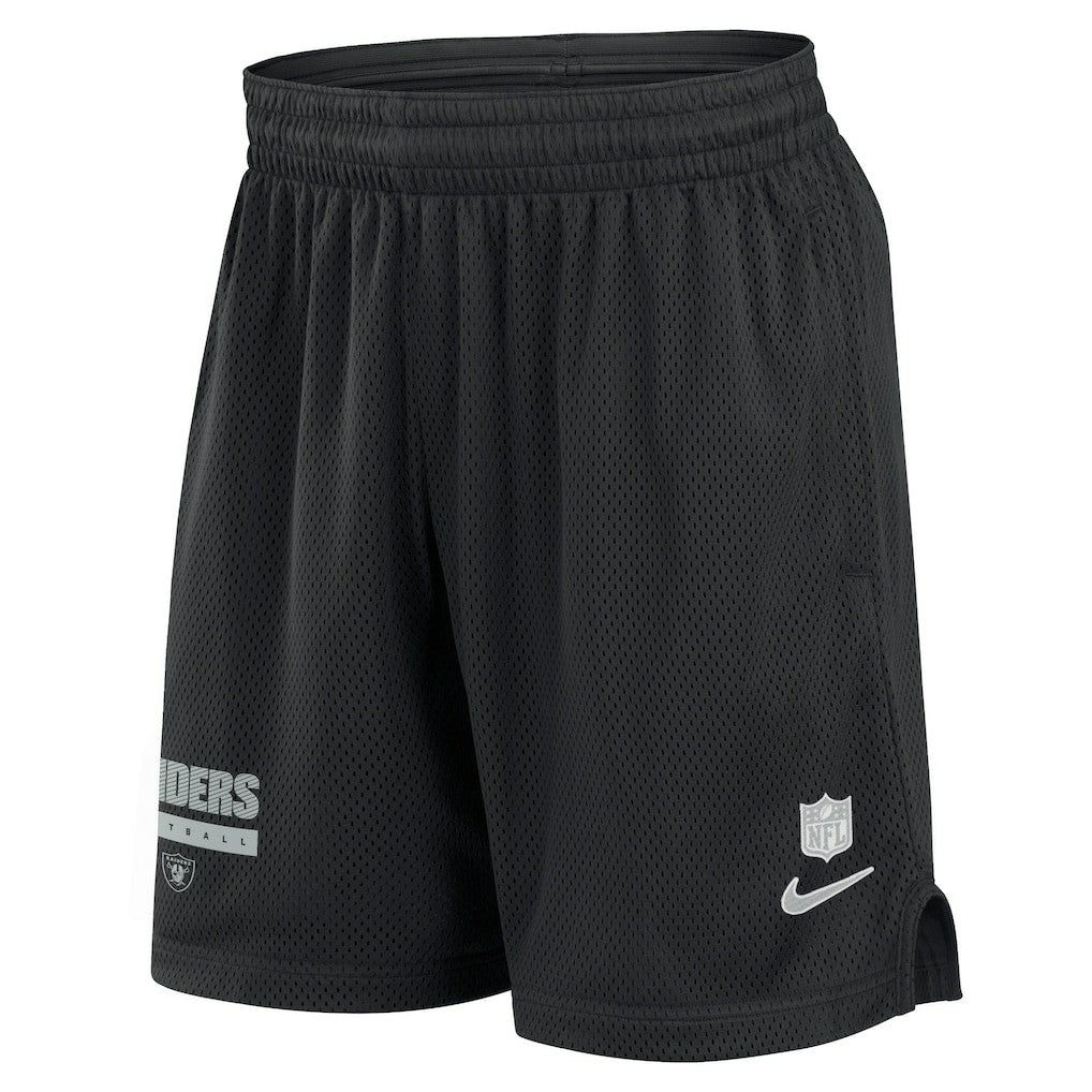 Las Vegas Raiders 2024 Sideline Performance Mesh Shorts - Black | Nike on sale