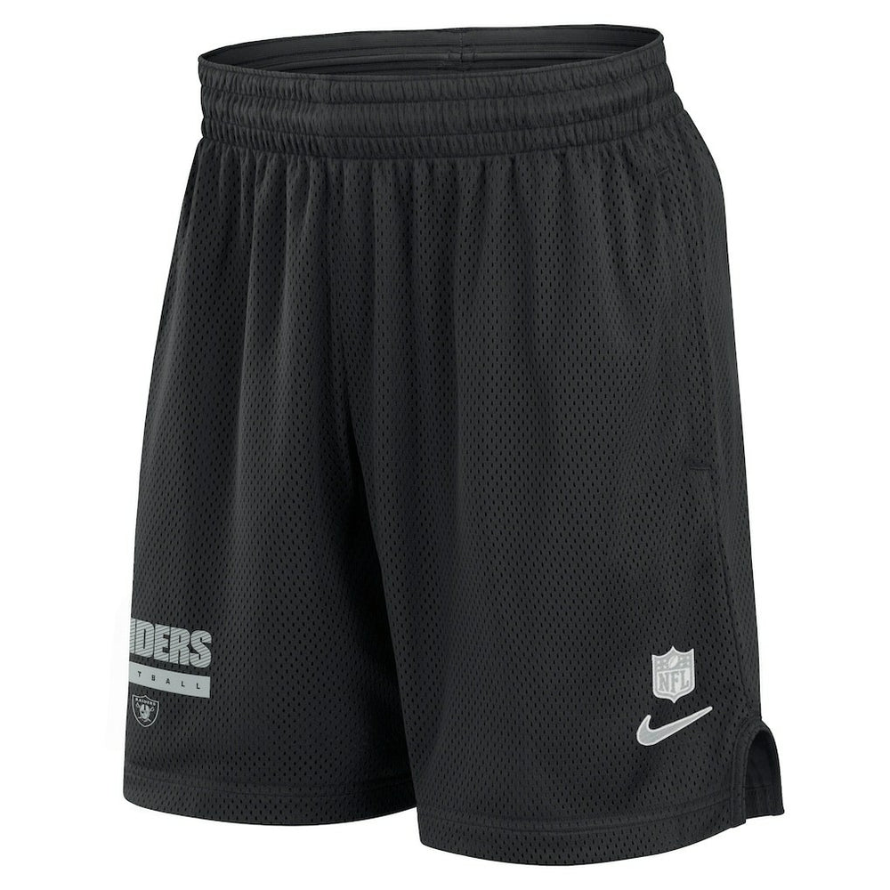 Las Vegas Raiders 2024 Sideline Performance Mesh Shorts - Black | Nike on sale