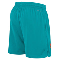Miami Dolphins 2024 Sideline Performance Mesh Shorts - Aqua | Nike for sale