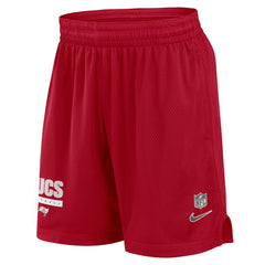 Tampa Bay Buccaneers 2024 Sideline Performance Mesh Shorts - Red | Nike cheap