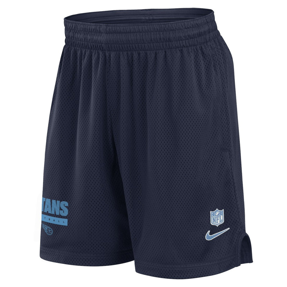 Tennessee Titans 2024 Sideline Performance Mesh Shorts - Navy | Nike for sale