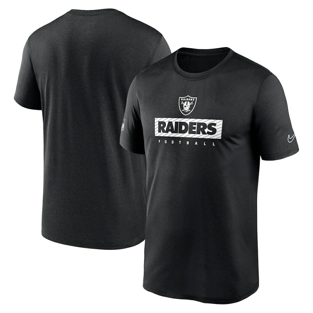 Las Vegas Raiders Sideline Legend Performance T-Shirt - Black | Nike for sale