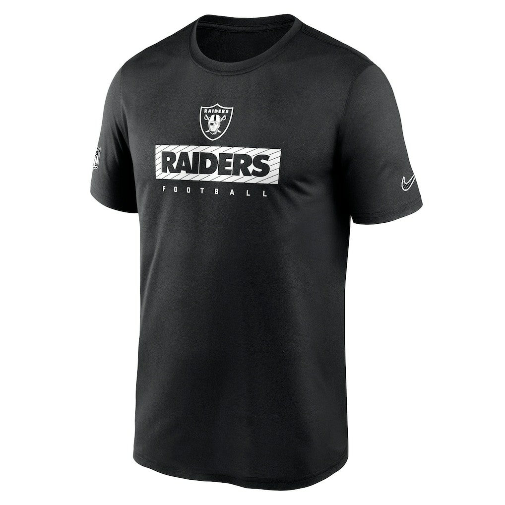 Las Vegas Raiders Sideline Legend Performance T-Shirt - Black | Nike for sale