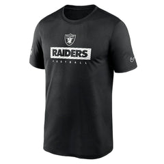Las Vegas Raiders Sideline Legend Performance T-Shirt - Black | Nike for sale