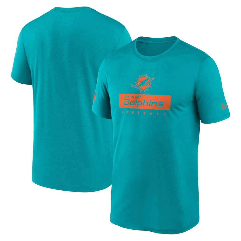 Miami Dolphins Sideline Legend Performance T-Shirt - Aqua | Nike online