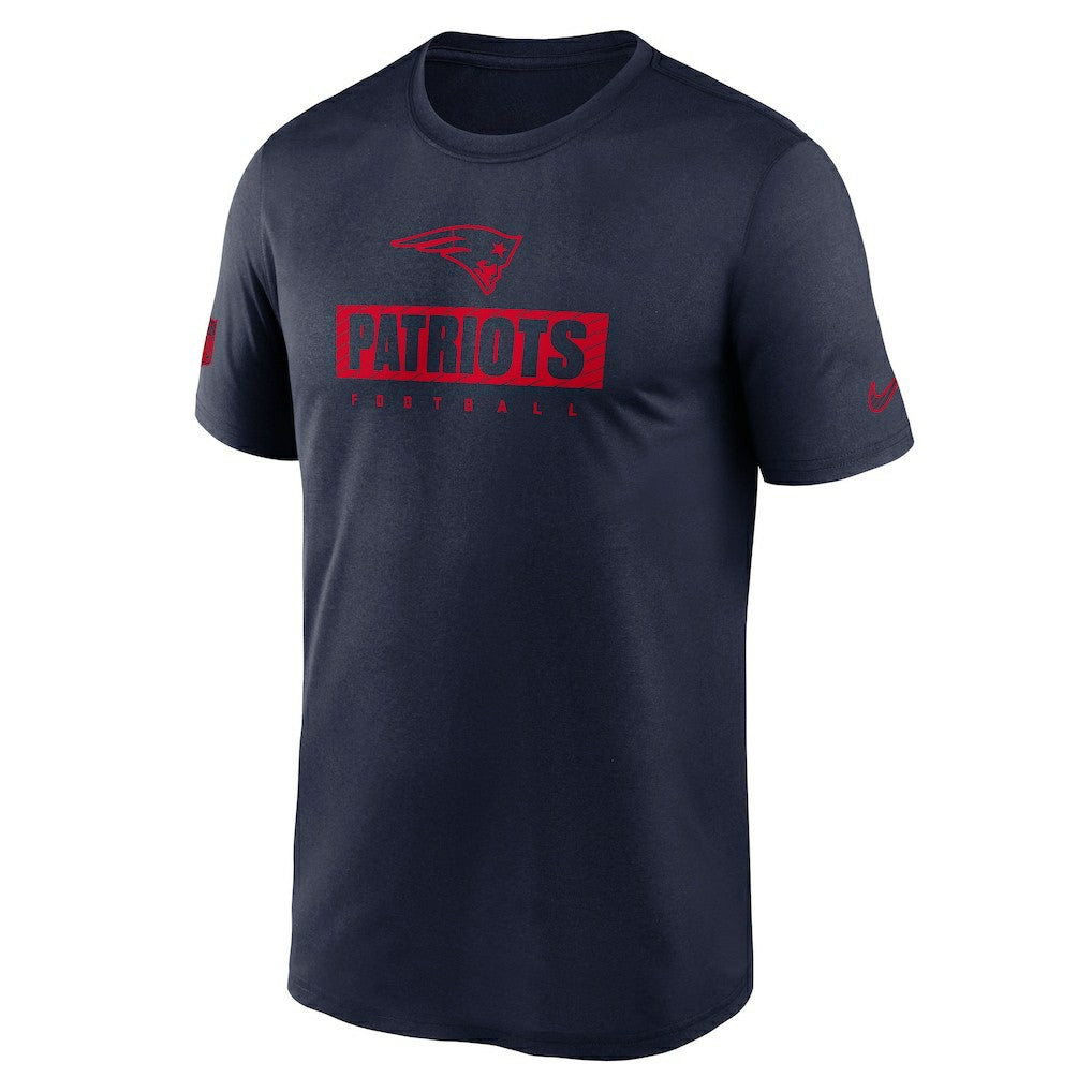 New England Patriots Sideline Legend Performance T-Shirt - Navy | Nike outlet