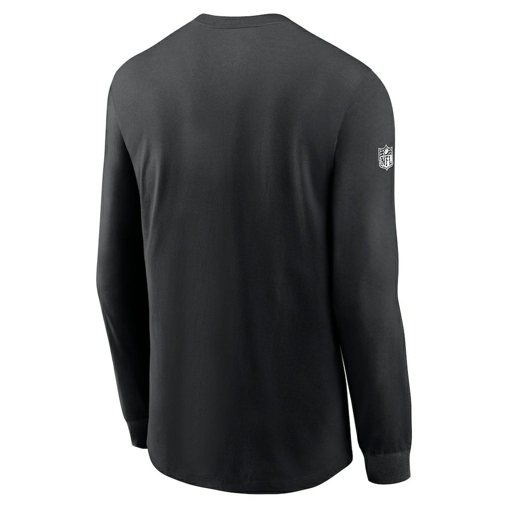 Baltimore Ravens Sideline Dri-FIT Long Sleeve T-Shirt - Black | Nike sale