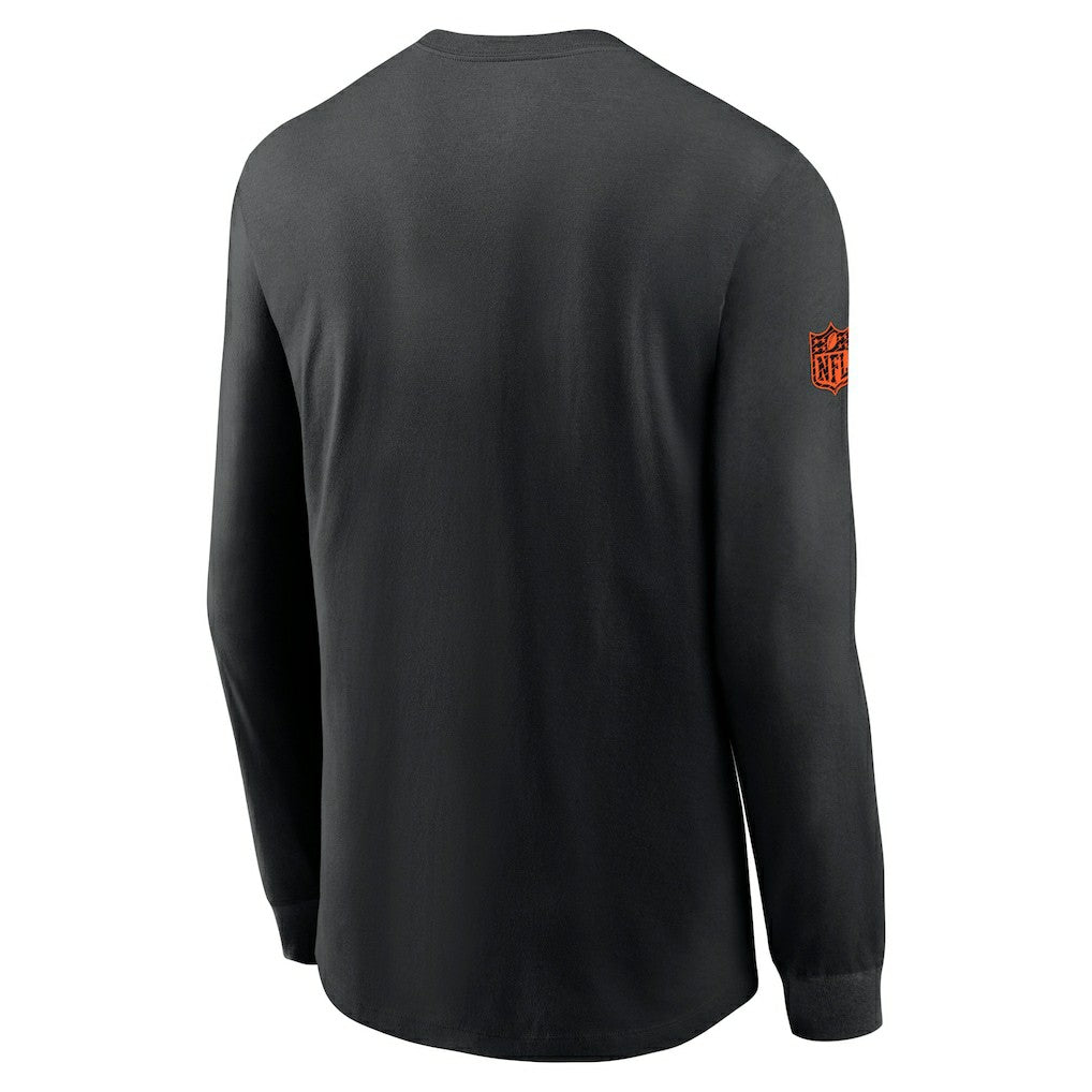 Cincinnati Bengals Sideline Dri-FIT Long Sleeve T-Shirt - Black | Nike discount