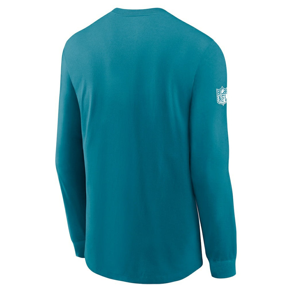 Jacksonville Jaguars Sideline Dri-FIT Long Sleeve T-Shirt - Teal | Nike discount