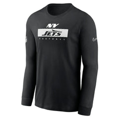 New York Jets Sideline Dri-FIT Long Sleeve T-Shirt - Black | Nike outlet