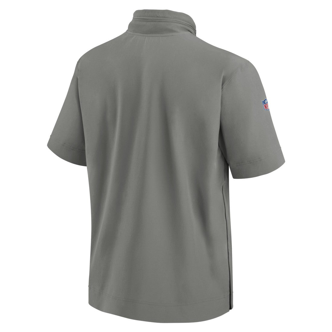 Detroit Lions 2024 Sideline Coach Short Sleeve Half-Zip Hoodie Jacket - Gray | Nike for sale