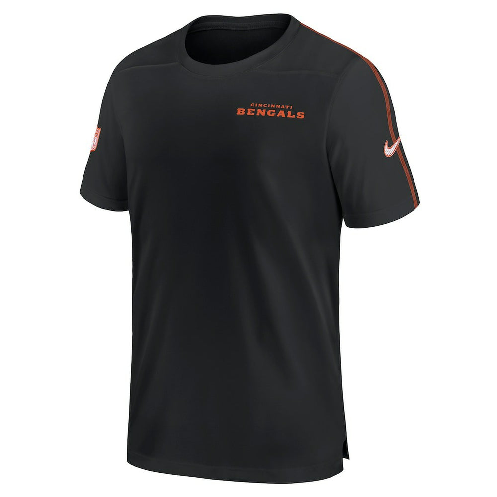 Cincinnati Bengals 2024 Sideline Coach UV Performance T-Shirt - Black | Nike on sale