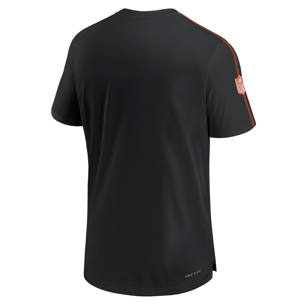 Cincinnati Bengals 2024 Sideline Coach UV Performance T-Shirt - Black | Nike on sale
