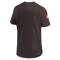 Cleveland Browns 2024 Sideline Coach UV Performance T-Shirt - Brown | Nike on sale