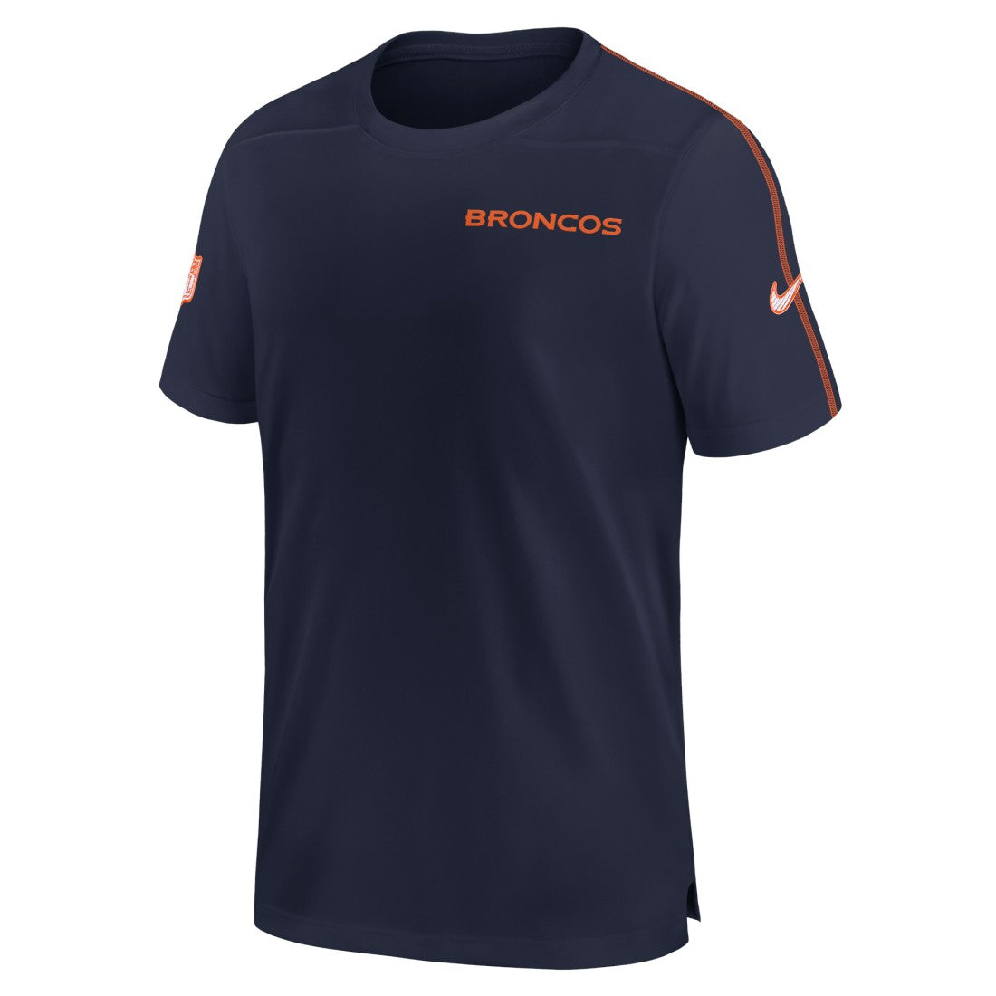 Denver Broncos 2024 Sideline Coach UV Performance T-Shirt - Navy | Nike outlet