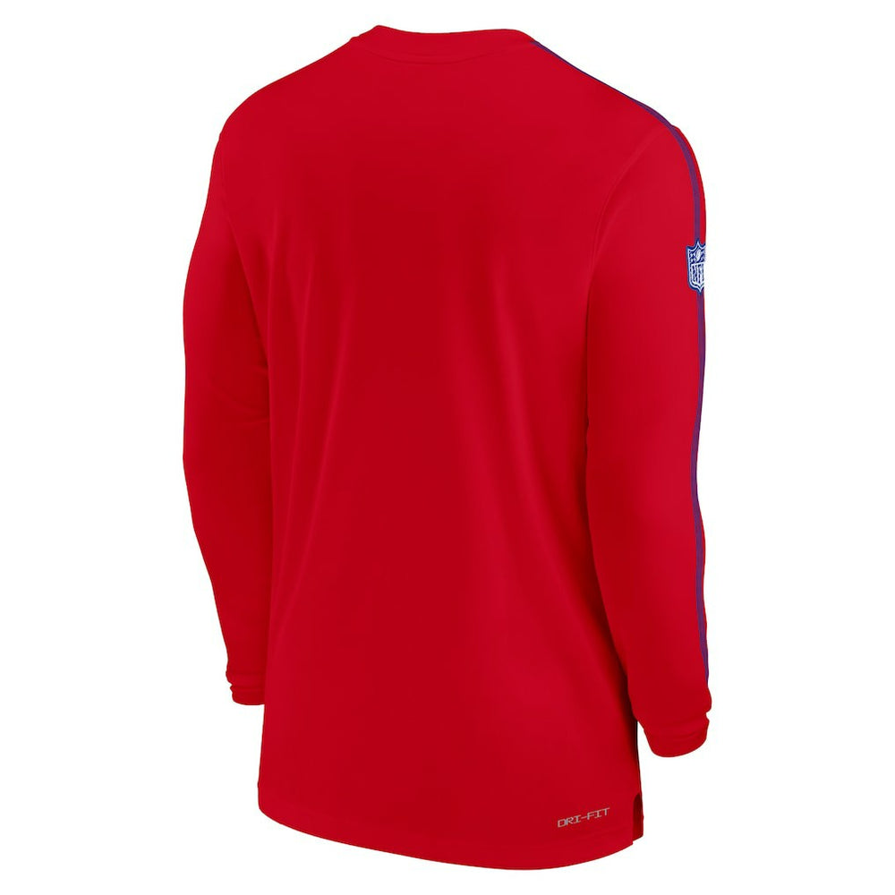 Buffalo Bills Sideline Coach UV Performance Long Sleeve T-Shirt - Red | Nike discount