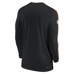 Cincinnati Bengals Sideline Coach UV Performance Long Sleeve T-Shirt - Black | Nike for sale